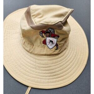 NWT Adams Sunblock 50+ UPF Bucket Wide Brim Sun Hat Cool Crown Mesh